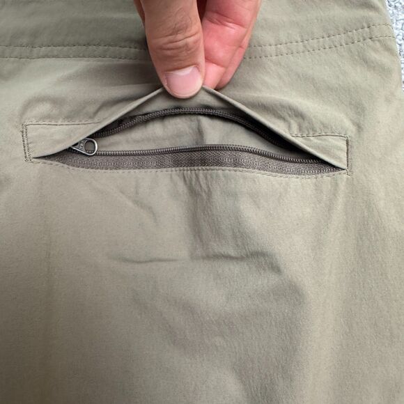 Royal Robbins Cargo Outdoor Pants Mens 40x30 Tan Brown Straight Leg Nylon Hike - Picture 7 of 16